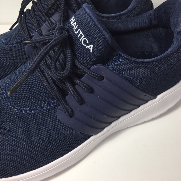 Nautica Shoes Nautica Blue Light Weight Canvas Lace Up Shoes 75